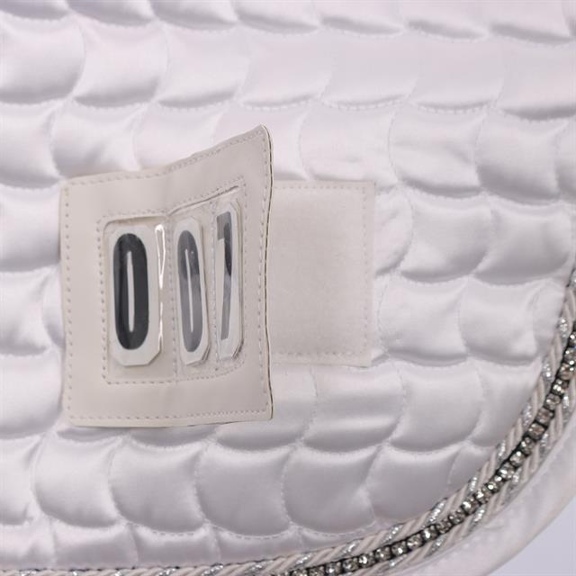 Tapis de selle Dressage HGCompetiton HORSEGEAR Blanc
