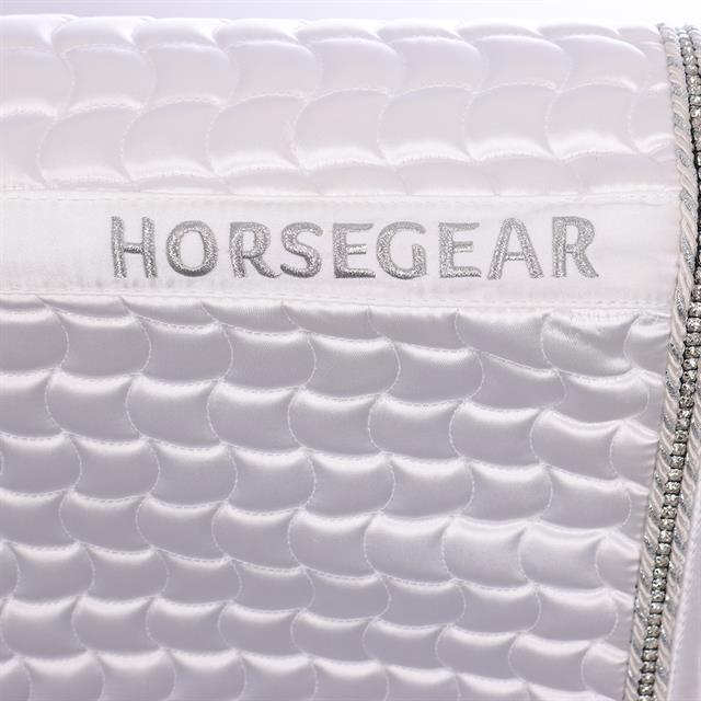 Tapis de selle Dressage HGCompetiton HORSEGEAR Blanc