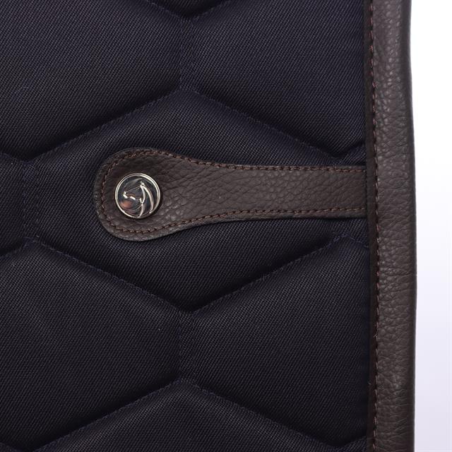 Tapis de selle Dressage HGWareham HORSEGEAR Bleu foncé