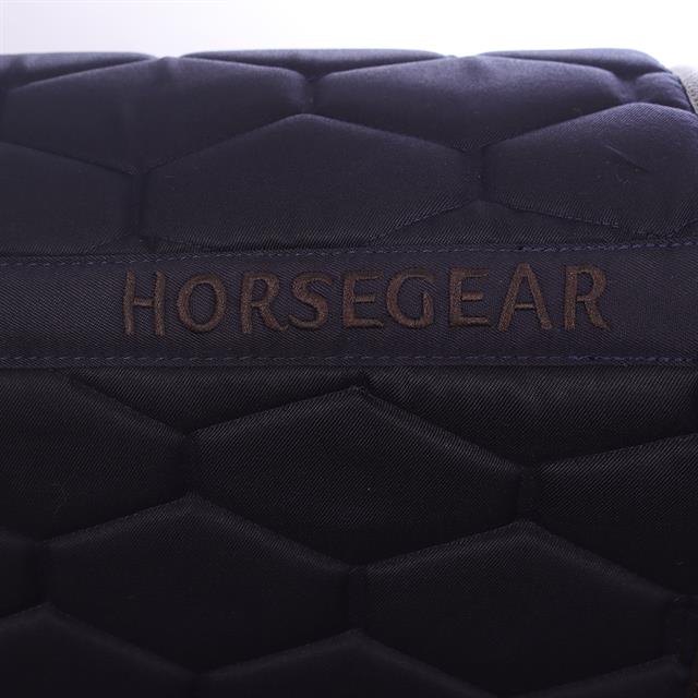 Tapis de selle Dressage HGWareham HORSEGEAR Bleu foncé