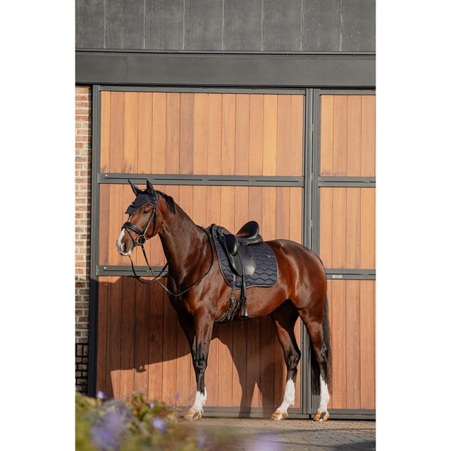 Tapis de selle Dressage HGWareham HORSEGEAR Bleu foncé
