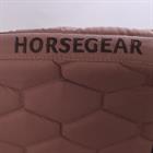 Tapis de selle Dressage HGWareham HORSEGEAR Marron moyen