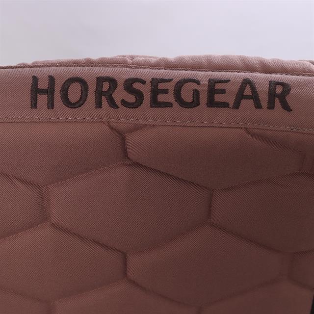 Tapis de selle Dressage HGWareham HORSEGEAR Marron moyen