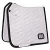 Tapis de selle Dressage Nummer QHP Blanc-noir