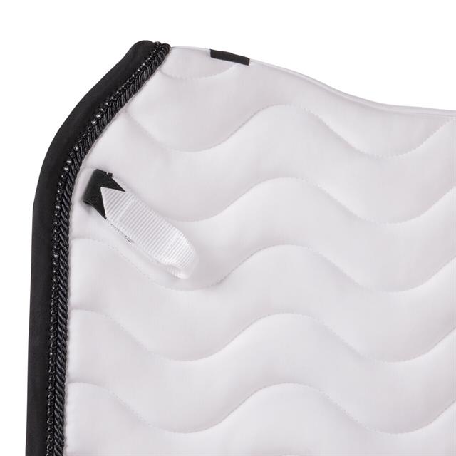 Tapis de selle Dressage Nummer QHP Blanc-noir