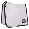 Tapis de selle Dressage Nummer QHP Blanc-noir