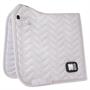 Tapis de selle Dressage Nummer QHP Blanc