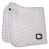 Tapis de selle Dressage Nummer QHP Blanc