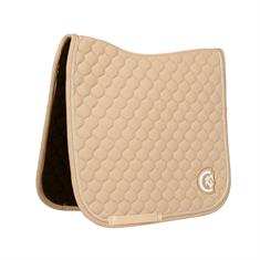 Tapis de selle Dressage Onion Quilt 3D Logo Kentucky Beige