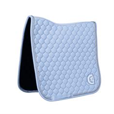 Tapis de selle Dressage Onion Quilt 3D Logo Kentucky Bleu clair