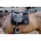 Tapis de selle Dressage Onion Quilt 3D Logo Kentucky Noir