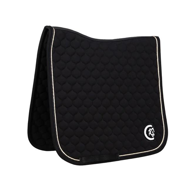 Tapis de selle Dressage Onion Quilt 3D Logo Kentucky Noir
