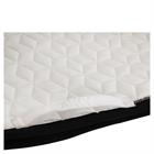 Tapis de selle Dressage Pad Consensus Anky Blanc-noir