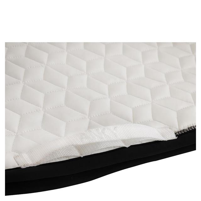 Tapis de selle Dressage Pad Consensus Anky Blanc-noir