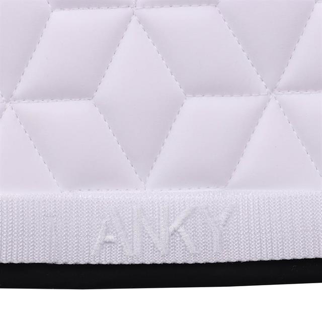 Tapis de selle Dressage Pad Consensus Anky Blanc-noir