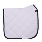 Tapis de selle Dressage PerformNow PresTeq Blanc-bleu foncé