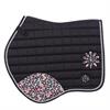 Tapis de selle EJles Fleurs EpplEJeck Noir