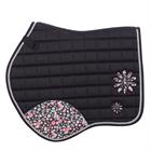 Tapis de selle EJles Fleurs EpplEJeck Noir