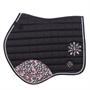 Tapis de selle EJles Fleurs EpplEJeck Noir
