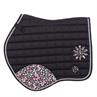 Tapis de selle EJles Fleurs EpplEJeck Noir