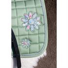 Tapis de selle EJles Fleurs EpplEJeck Vert