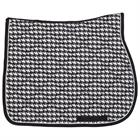 Tapis de selle EJPied De Poule Epplejeck Noir-blanc