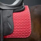 Tapis de selle EJValentine Dressage Epplejeck Rouge