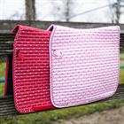 Tapis de selle EJValentine Dressage Epplejeck Rouge