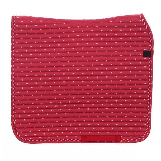 Tapis de selle EJValentine Dressage Epplejeck Rouge