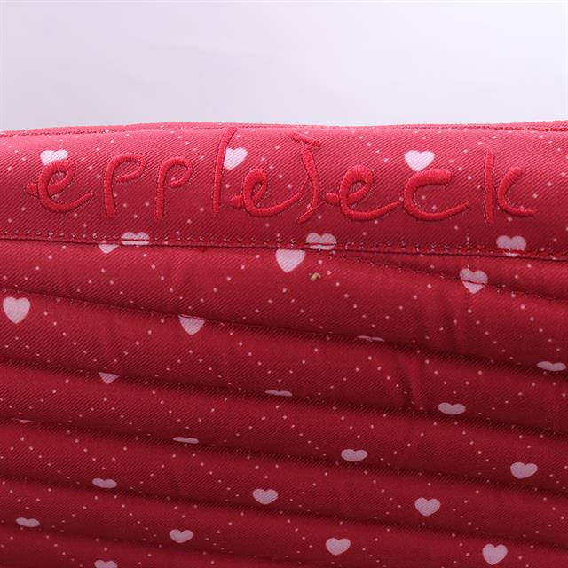 Tapis de selle EJValentine Dressage Epplejeck Rouge