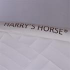 Tapis de selle EQS Burgundy White Harry's Horse Blanc