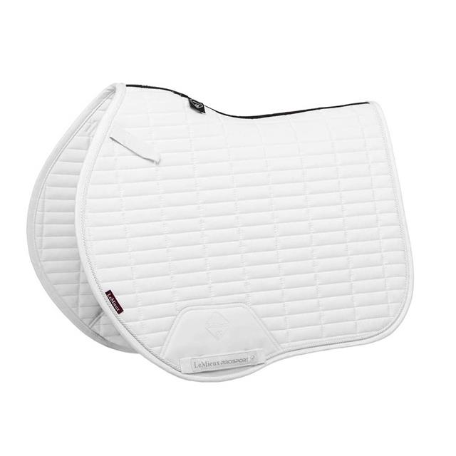 Tapis de selle Eurojump Suede Square LeMieux Blanc
