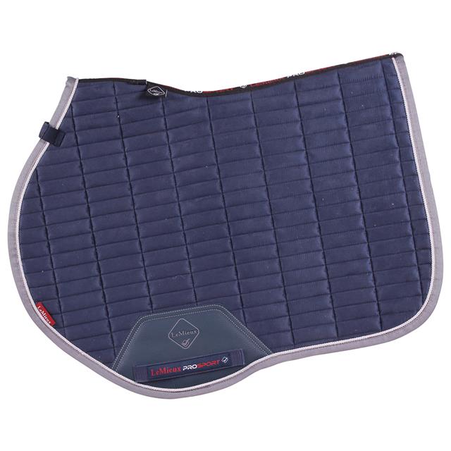 Tapis de selle Eurojump Suede Square LeMieux Bleu foncé