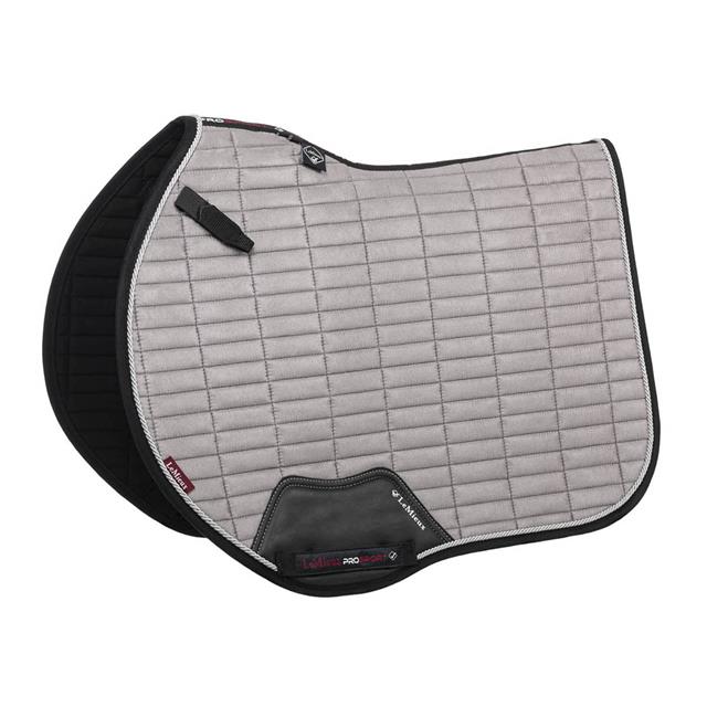 Tapis de selle Eurojump Suede Square LeMieux Gris