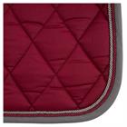 Tapis de selle Event BR Rouge foncé-bleu foncé