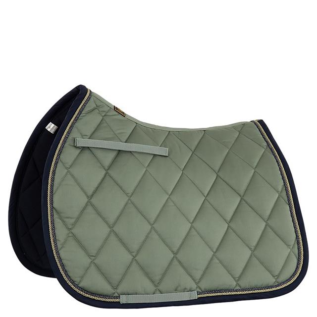 Tapis de selle Event BR Vert clair-bleu