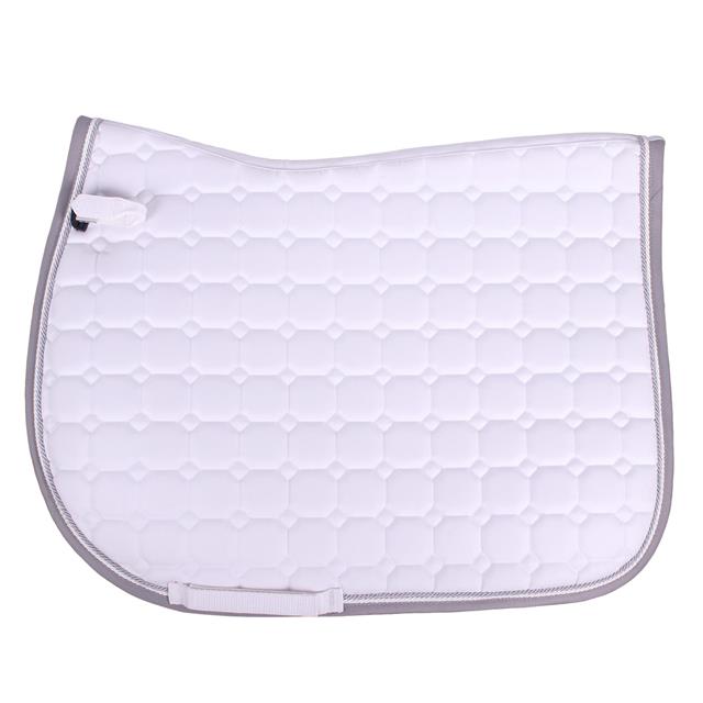 Tapis de selle Florence QHP Blanc