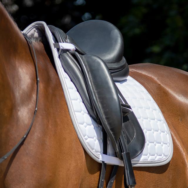 Tapis de selle Florence QHP Blanc