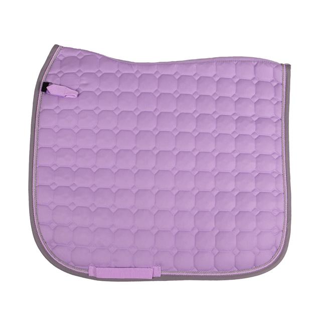 Tapis de selle Florence QHP Mauve clair