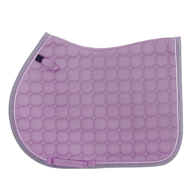 Tapis de selle Florence QHP Mauve clair