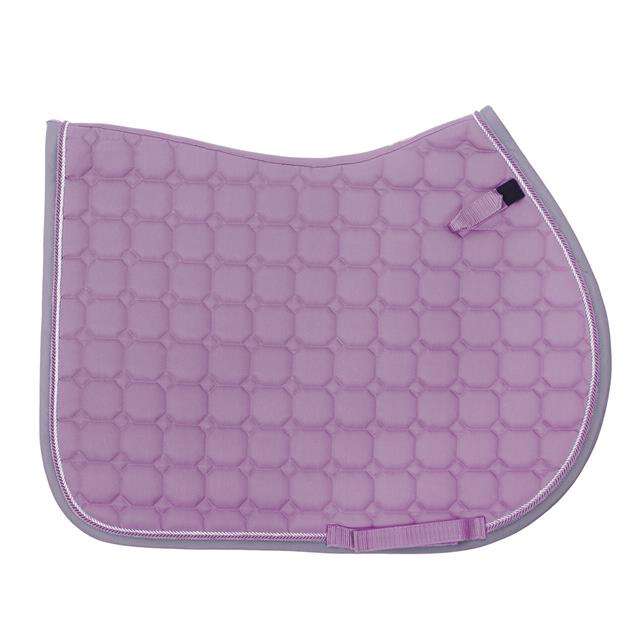 Tapis de selle Florence QHP Mauve clair
