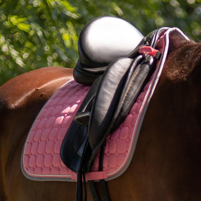 Tapis de selle Florence QHP Rose