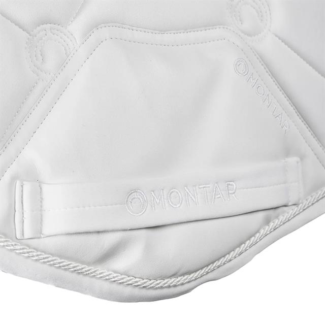 Tapis de selle Flow Montar Springen Blanc