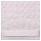 Tapis de selle Fourrure de mouton Canal vertébral libre BR Blanc