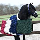 Tapis de selle Friesian Horse By HORSEGEAR Bleu foncé