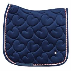 Tapis de selle Friesian Horse By HORSEGEAR Bleu foncé