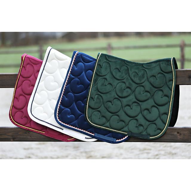 Tapis de selle Friesian Horse By HORSEGEAR Bleu foncé