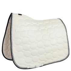 Tapis de selle Galway C-Wear BR Blanc-bleu foncé