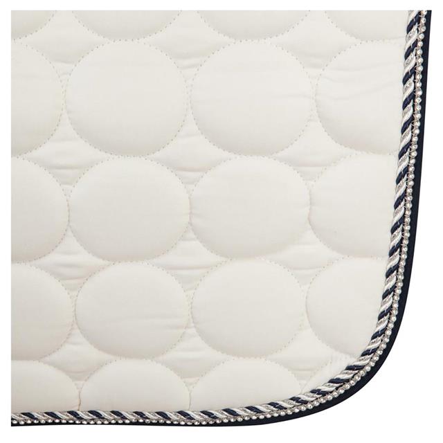 Tapis de selle Galway C-Wear BR Blanc-bleu foncé