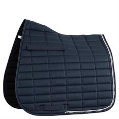 Tapis de selle Glamour Chic BR Bleu foncé-argenté